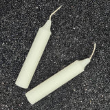 White Twin Pack Spell Candles