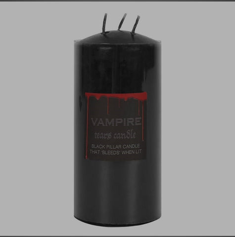 LARGE VAMPIRE CANDLE
